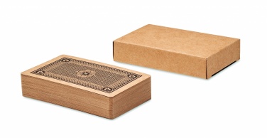 Logo trade promotional products image of: Recycled paper playing cards